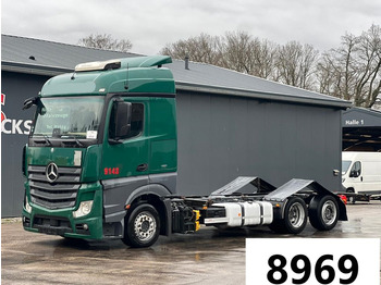 Containertransporter/ Wissellaadbak vrachtwagen Mercedes-Benz Actros 2536L 6x2 EU6 Retarder BDF-Fahrgestell: afbeelding 1