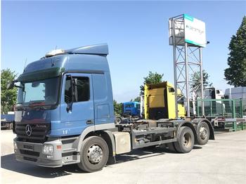 Containertransporter/ Wissellaadbak vrachtwagen Mercedes-Benz Actros 2541 LL: afbeelding 1