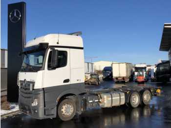 Containertransporter/ Wissellaadbak vrachtwagen Mercedes-Benz Actros 2542 LL 6x2 BDF, Retarder, Euro 6, Safet: afbeelding 1