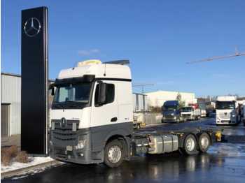 Containertransporter/ Wissellaadbak vrachtwagen Mercedes-Benz Actros 2542 LL 6x2 BDF, Retarder, Euro 6, Stand: afbeelding 1
