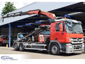 Containertransporter/ Wissellaadbak vrachtwagen Mercedes-Benz Actros 2544, 20 t/m Palfinger, Euro 5, 6x2, Truckcenter Apeldoorn: afbeelding 1