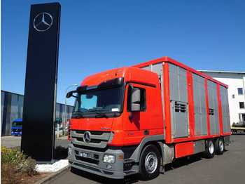 Veewagen vrachtwagen Mercedes-Benz Actros 2544 L 6x2 Viehtransporter Ka-Ba 2 Stock: afbeelding 1