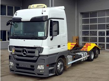 Containertransporter/ Wissellaadbak vrachtwagen Mercedes-Benz Actros 2544 Megaspace + Retarder + Standklima: afbeelding 1