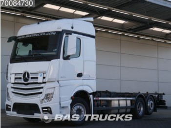 Containertransporter/ Wissellaadbak vrachtwagen Mercedes-Benz Actros 2545 L 6X2 Retarder Liftachse Powershift ACC ABA TLA Xenon Euro 6 German-Truck: afbeelding 1