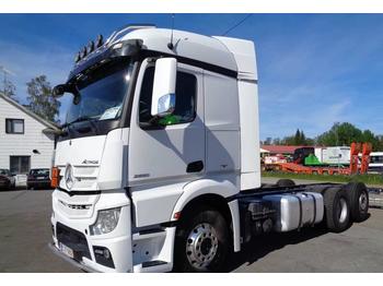 Containertransporter/ Wissellaadbak vrachtwagen Mercedes-Benz Actros 2551: afbeelding 1