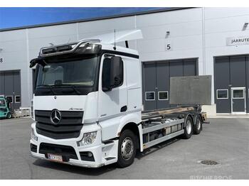 Containertransporter/ Wissellaadbak vrachtwagen Mercedes-Benz Actros 2551L: afbeelding 1