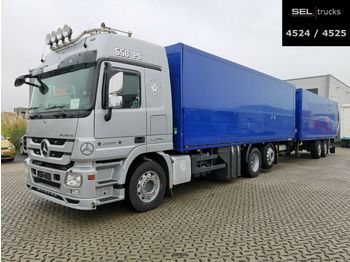 Drankenwagen vrachtwagen Mercedes-Benz Actros 2555 / V8 / Retarder / with Trailer: afbeelding 1