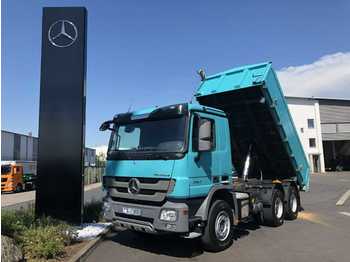 Kipper vrachtwagen Mercedes-Benz Actros 2646 6x4 Kipper Kupplung AHK 14.075kg NL: afbeelding 1