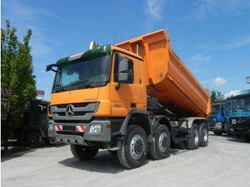 Kipper vrachtwagen Mercedes-Benz Actros 4144 AK 8x8 4 Achs Muldenkipper Meiller: afbeelding 1