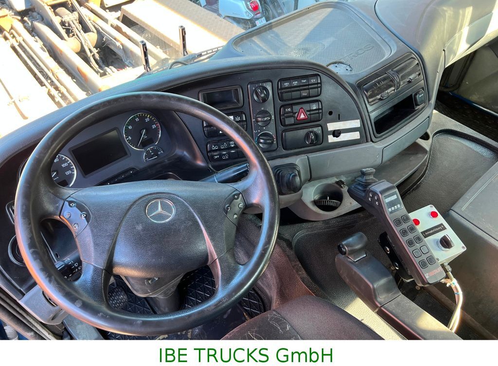 Haakarmsysteem vrachtwagen Mercedes-Benz Actros 4448 10x4, E5, EPS, MP3, Hiab Hooklift: afbeelding 12