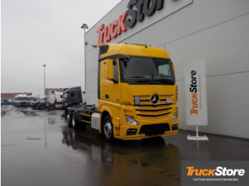 Containertransporter/ Wissellaadbak vrachtwagen Mercedes-Benz Actros ACTROS 2542 L: afbeelding 1