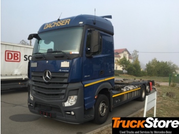 Containertransporter/ Wissellaadbak vrachtwagen Mercedes-Benz Actros ACTROS 2545 L: afbeelding 1