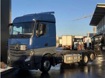 Containertransporter/ Wissellaadbak vrachtwagen Mercedes-Benz Actros MB 2545 LL 6x2 BDF, Retarder, Euro 6, Sa: afbeelding 1