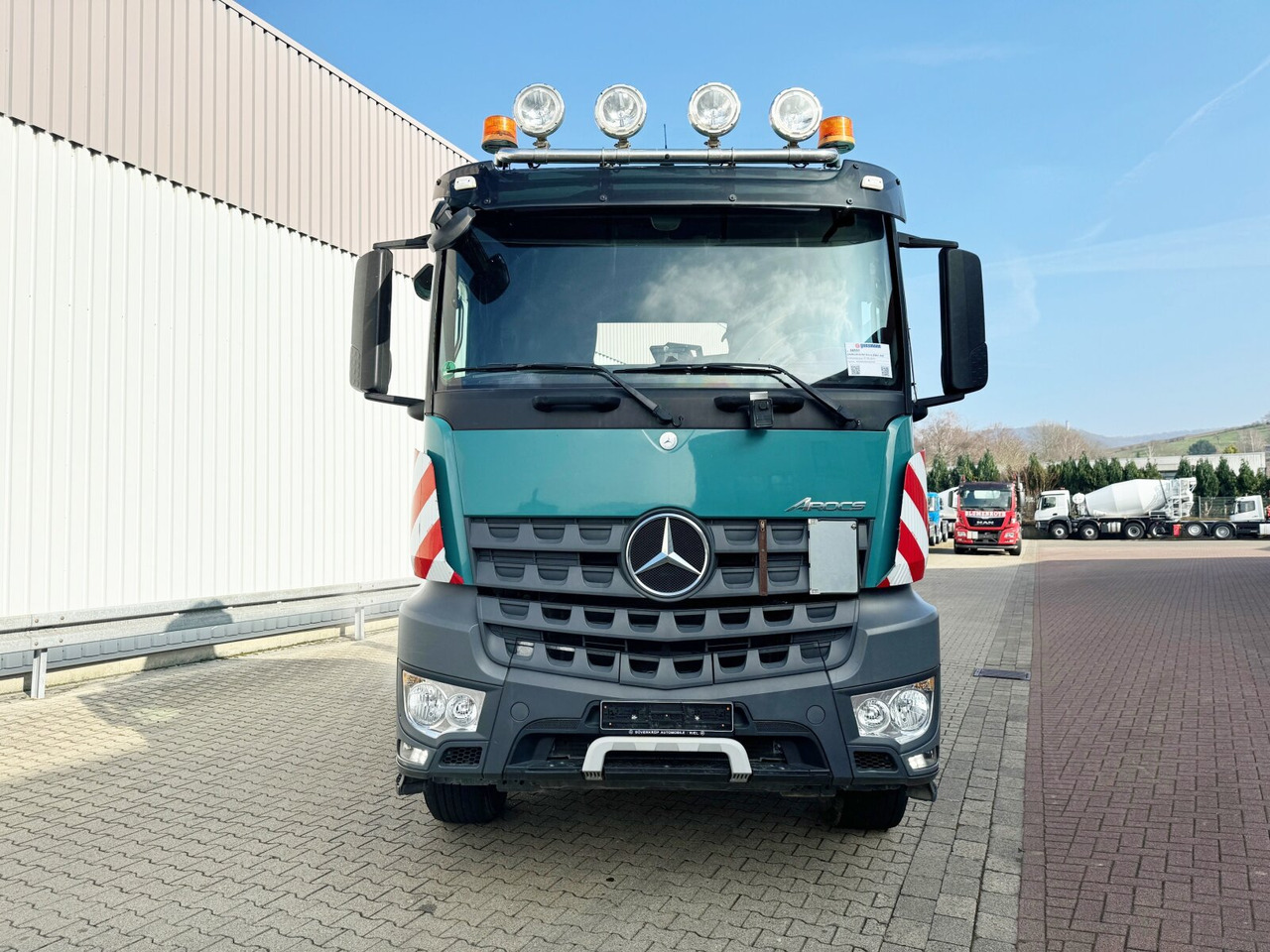 Haakarmsysteem vrachtwagen Mercedes-Benz Arocs 2643 L 6x4 Arocs 2643 L 6x4/45 Meiller RK 20.65, Funk: afbeelding 8