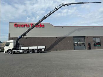 Kraanwagen, Vrachtwagen met open laadbak Mercedes-Benz Arocs 3253 8X4 TRIDEM + HMF 5020-K6 + JIB FJ1000: afbeelding 1