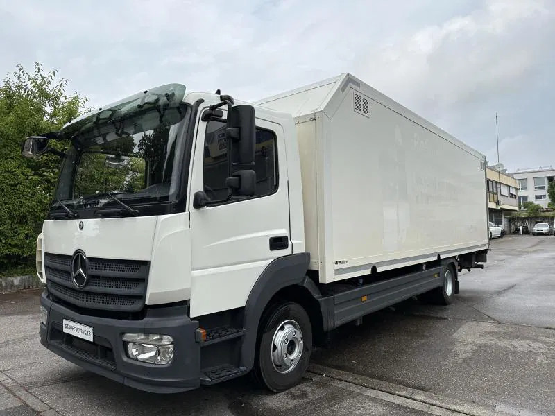 Vrachtwagen Mercedes-Benz Atego 1223 2 x L Koffer LBW Klima Euro 6