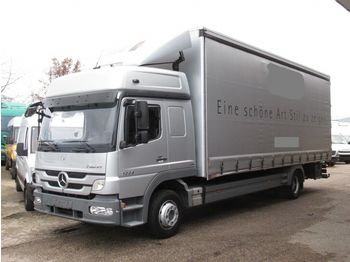Schuifzeilen vrachtwagen Mercedes-Benz Atego 1224 Euro5 Klima Schlafkab. 7,7x2,5x2,84m: afbeelding 1