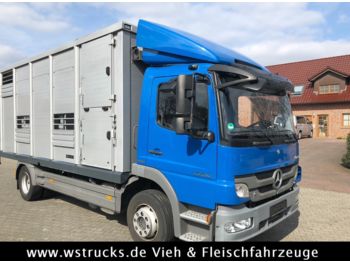 Veewagen vrachtwagen Mercedes-Benz Atego 1224 Menke Einstock Vollalu: afbeelding 1