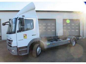 Containertransporter/ Wissellaadbak vrachtwagen Mercedes-Benz Atego 1224  winda: afbeelding 1