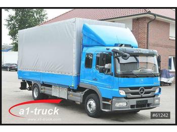 Schuifzeilen vrachtwagen Mercedes-Benz Atego 1229 L, Original 50.878 Kilometer, 5 Sitze: afbeelding 1