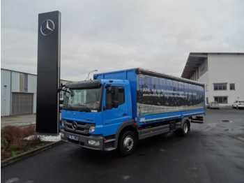 Vrachtwagen met open laadbak Mercedes-Benz Atego 1522 LL Pritsche/Plane 7,45m: afbeelding 1