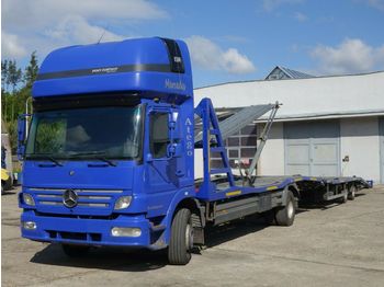 Autovrachtwagen vrachtwagen Mercedes-Benz Atego 1528 + Svan für 5 PKW: afbeelding 1