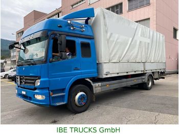 Schuifzeilen vrachtwagen Mercedes-Benz Atego 1529 4x2, E5, Ladebordwand: afbeelding 1