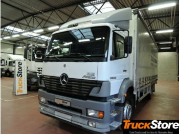 Schuifzeilen vrachtwagen Mercedes-Benz Atego 2528 L Curtainsider S-Fahrerhaus ABS 6x2: afbeelding 1