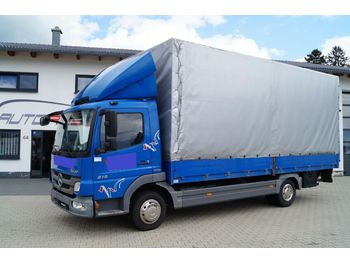 Schuifzeilen vrachtwagen Mercedes-Benz Atego 816L  Euro5 Pritsche Plane: afbeelding 1