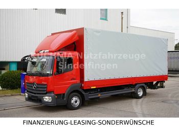 Schuifzeilen vrachtwagen Mercedes-Benz Atego 818L Pritsche 7,22m LBW Klima Euro-6: afbeelding 1