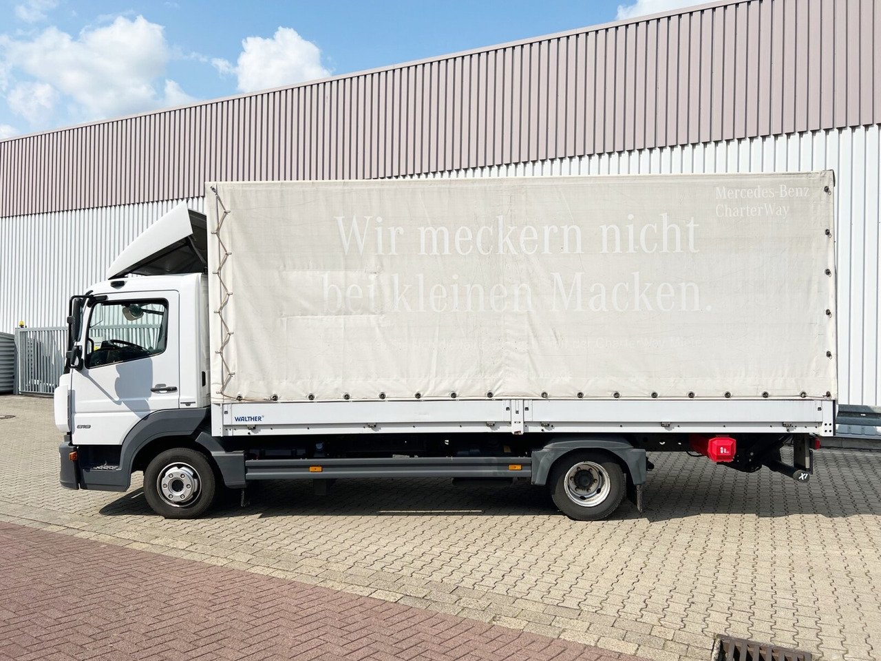 Schuifzeilen vrachtwagen Mercedes-Benz Atego 818 L 4x2 Atego 818 L 4x2 mit Sörensen LBW: afbeelding 15