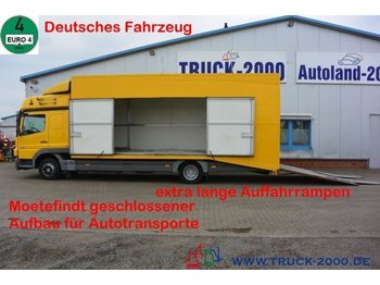 Autovrachtwagen vrachtwagen Mercedes-Benz Atego 822 geschlossen Extralange Rampen Klima: afbeelding 1