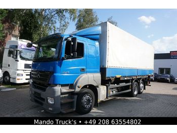 Containertransporter/ Wissellaadbak vrachtwagen Mercedes-Benz Axor 2536 L 6x2 BDF, Pl+Spr.+LBW: afbeelding 1