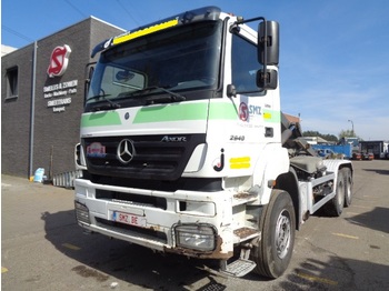 Containertransporter/ Wissellaadbak vrachtwagen Mercedes-Benz Axor 2640 261"km 6x4: afbeelding 1