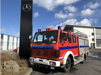 Vrachtwagen Mercedes-Benz MK 1222 F LF16 4x2 Feuerwehrfahrzeug Fahrschule