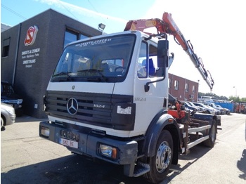 Haakarmsysteem vrachtwagen Mercedes-Benz SK 1824 effer 150-35 3x Ext+ remote+hook NEW tyres: afbeelding 1