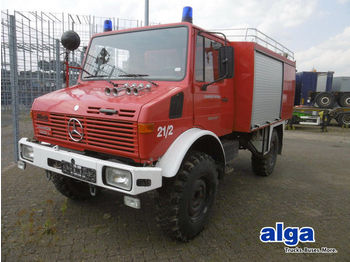 Vrachtwagen Mercedes-Benz U 1300 L, Feuerwehr, Tankfzg.!: afbeelding 1