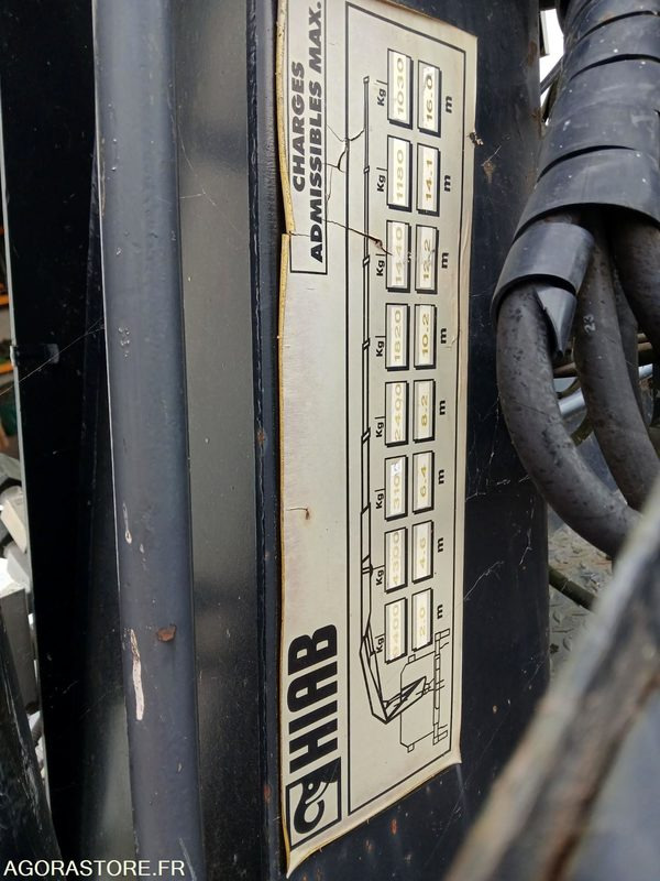 Vrachtwagen Mercedes-Benz Unimog Rail/Route benne grue - 1989/ 66131KM