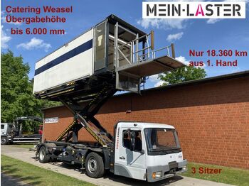 Containertransporter/ Wissellaadbak vrachtwagen Mercedes-Benz Wiesel-Mafi-Wechsel-Kamag-Catering 1.Hand: afbeelding 1