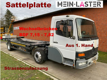 Containertransporter/ Wissellaadbak vrachtwagen Mercedes-Benz Wiesel-Mafi-Wechsel-Kamag-Rangier-Umsetzer-SZM: afbeelding 1