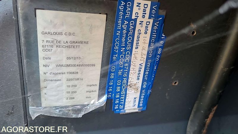 Vrachtwagen Multicar - Fumo 4x4  EQUIPE VH - 2009 - AJ160MC- PRO449-PRO249