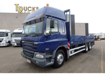 Openbakwagen vrachtwagen DAF CF 75.310 + 6x2 + airco