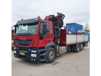 Openbakwagen vrachtwagen Iveco Stralis 260 - (PS/FS) - Fassi F275A