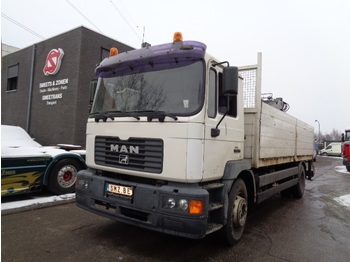 Openbakwagen vrachtwagen MAN 19.293 hiab