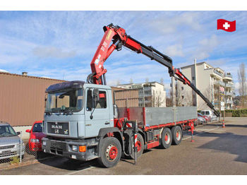 Openbakwagen vrachtwagen MAN 32.402 VF