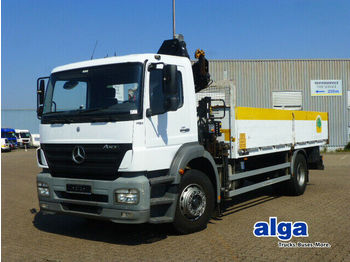 Openbakwagen vrachtwagen Mercedes-Benz 1823 Axor 4x2, hiab 111B-2 Dou, Partikelfilter