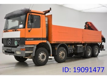 Openbakwagen vrachtwagen Mercedes-Benz Actros 4140 - 8x4