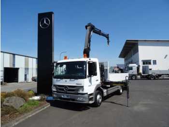 Openbakwagen vrachtwagen Mercedes-Benz Atego 1222 Pritsche/Kran Hiab 088