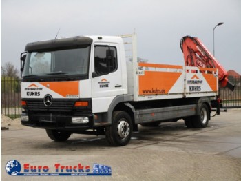 Openbakwagen vrachtwagen Mercedes Benz Atego 1517 Atlas AK 85.1