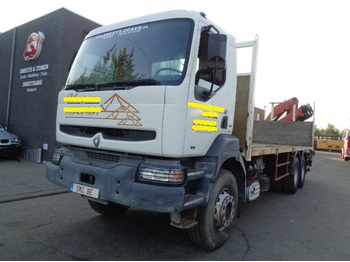 Openbakwagen vrachtwagen Renault Kerax 300 palfinger pk14080